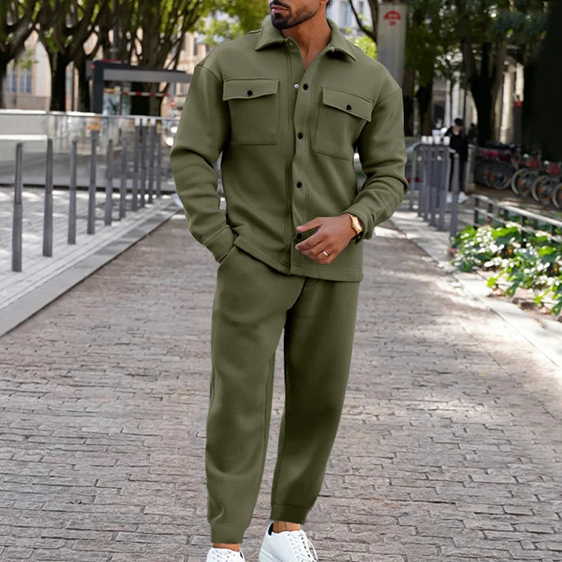 Men's Two-piece Hoodie Tracksuit