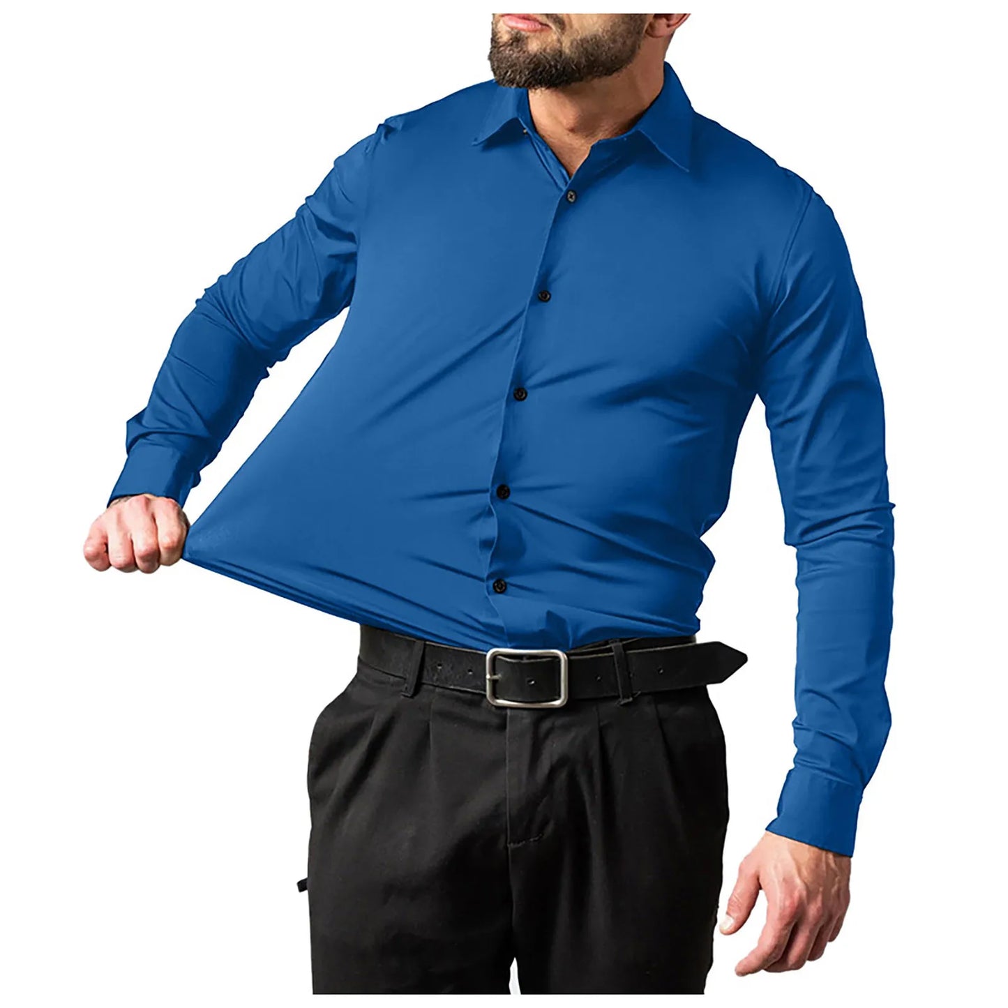 Long Sleeve Stretch Formal Shirt