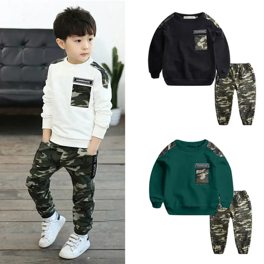 Boys Camo 2PCS Set