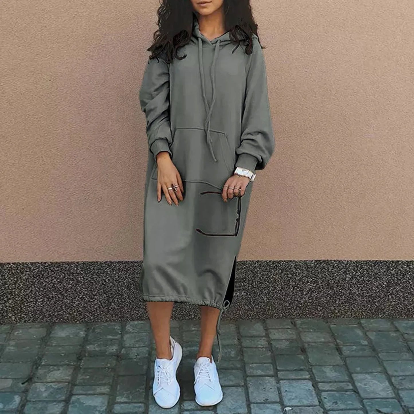 Long Sweatshirt Dress